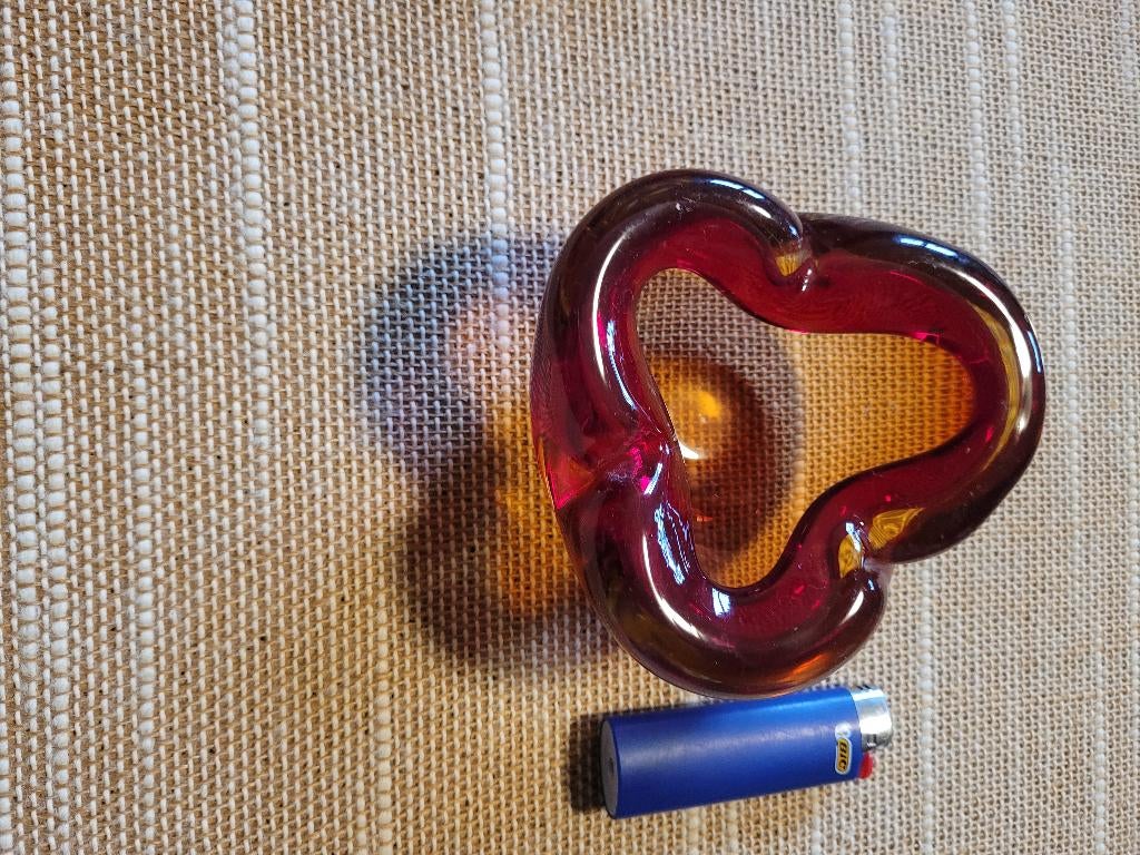 Asbak sommerso murano, Ophalen of Verzenden