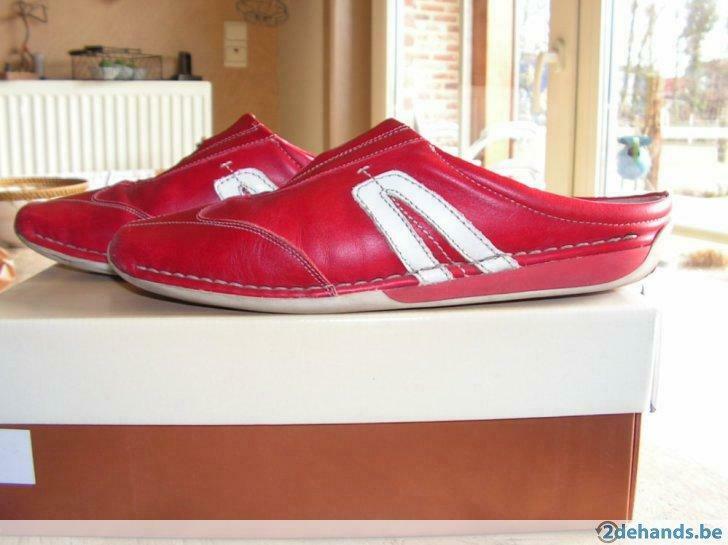 Schoenen Freemood sportief rood/wit maat 39, Enlèvement, Porté, Rouge, Autres types