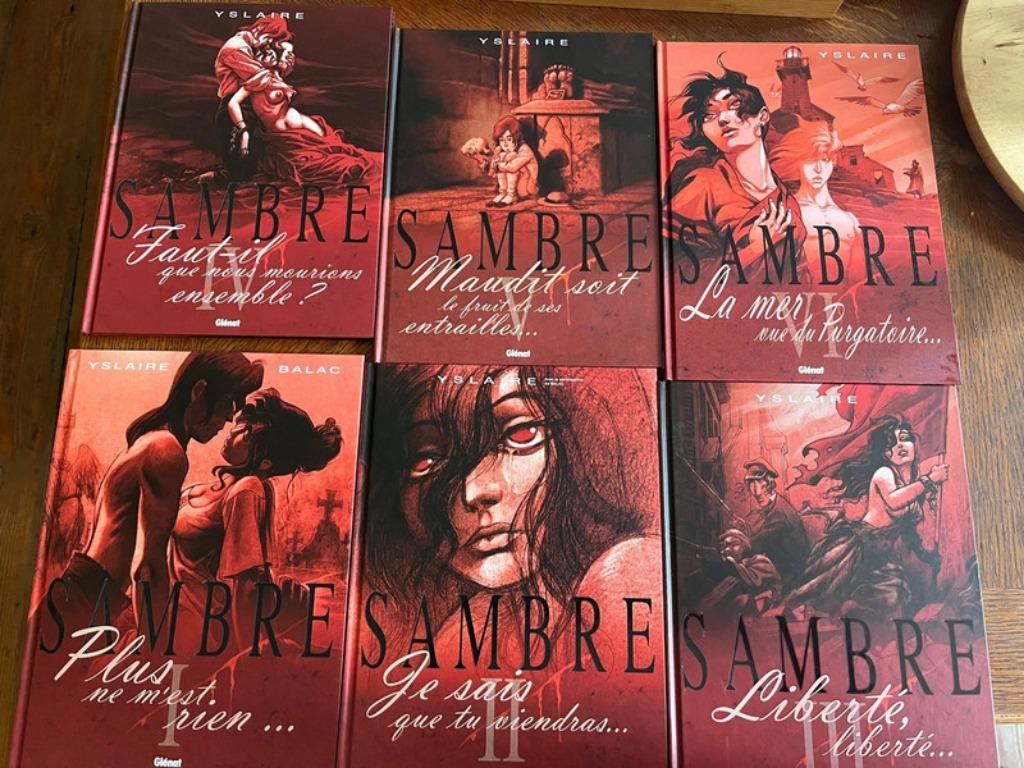 BD Sambre Yslaire tome 1 a 6 neuf, Neuf, Plusieurs BD, Yslaire, Enlèvement