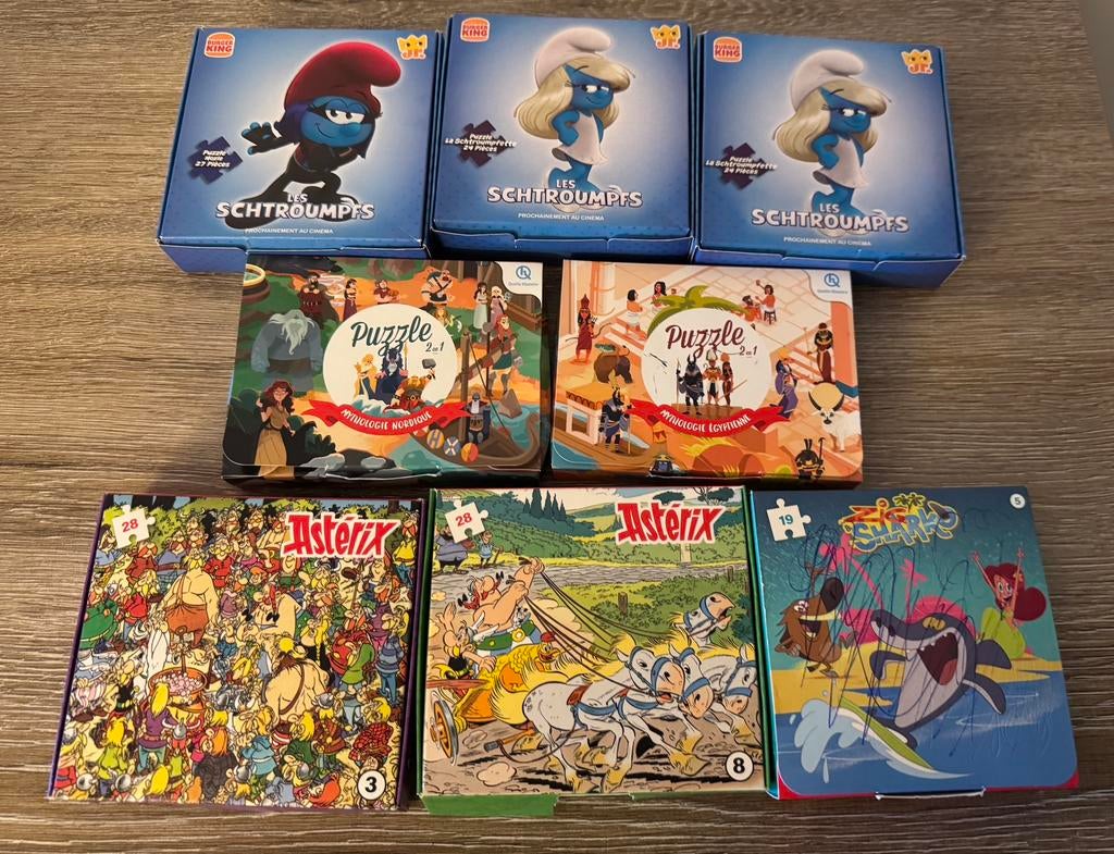Lot de différents puzzles complets, Enlèvement ou Envoi, Comme neuf