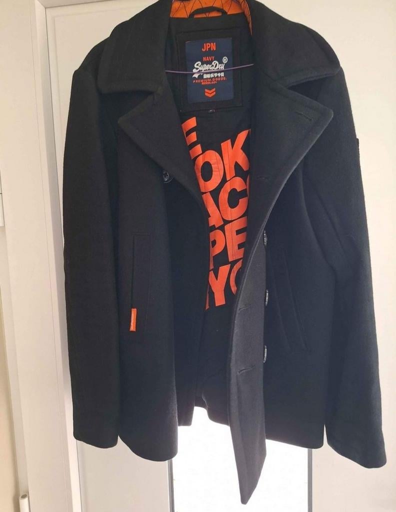 Beau caban.homme.superdry xl marine, Enlèvement ou Envoi, Porté, Bleu, Superdry