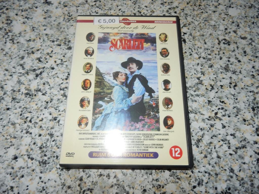 nr.1946- Dvd: scarlet - drama- klassieker - 1994, Cd's en Dvd's, Dvd's | Klassiekers, Vanaf 16 jaar, Ophalen of Verzenden, 1980 tot heden
