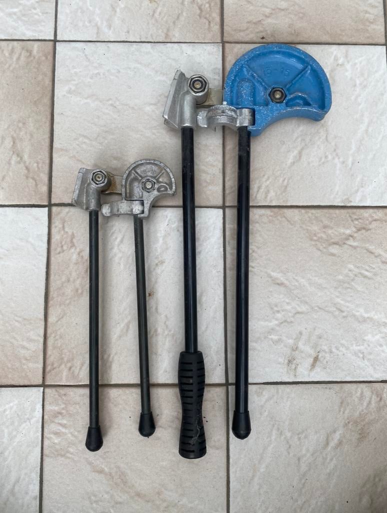 Buigtangen/buigijzers/pijpenbuiger/plooistang, Doe-het-zelf en Bouw, Ophalen, Nieuw