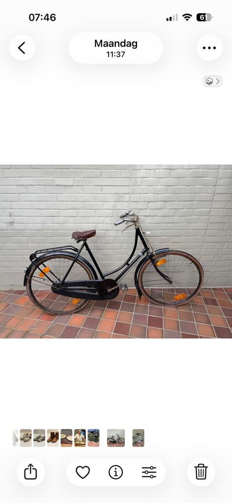 Raleigh Nottingham Engeland. Ladys roadster  model c, Ophalen, Zo goed als nieuw