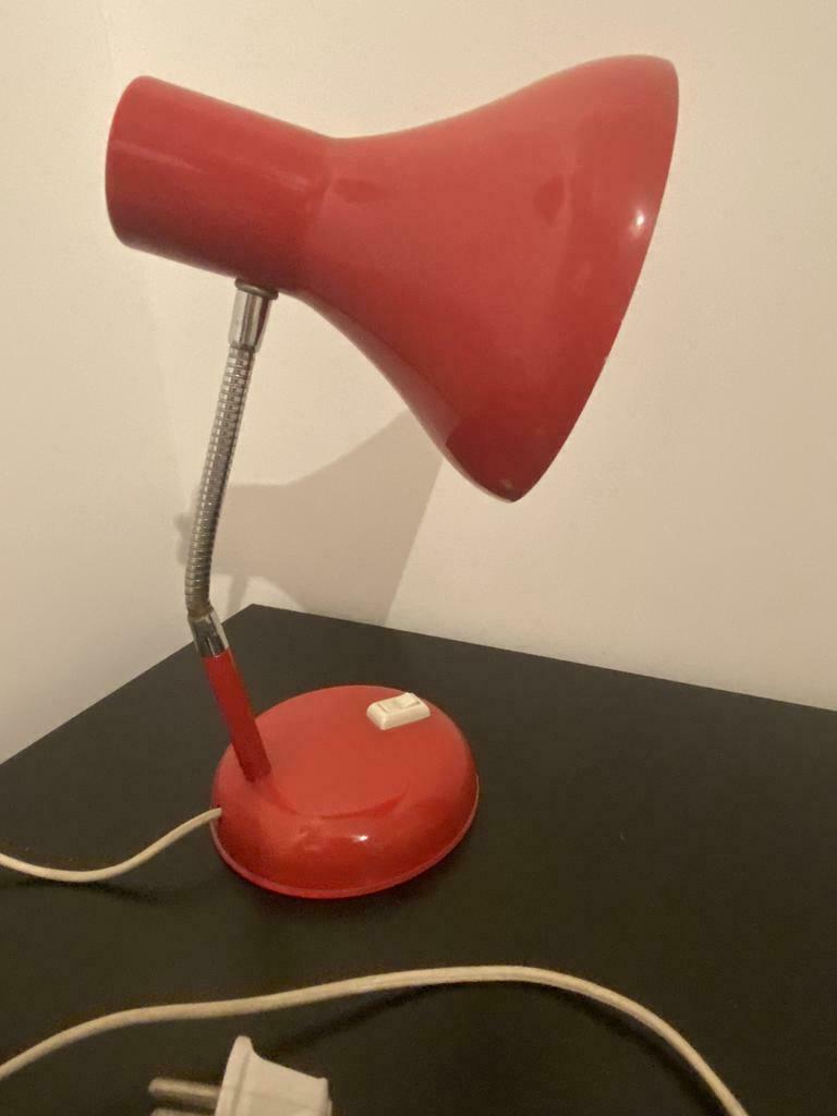 Lampe de table Vintage 1967-70, Huis en Inrichting, Ophalen of Verzenden, Zo goed als nieuw, Metaal
