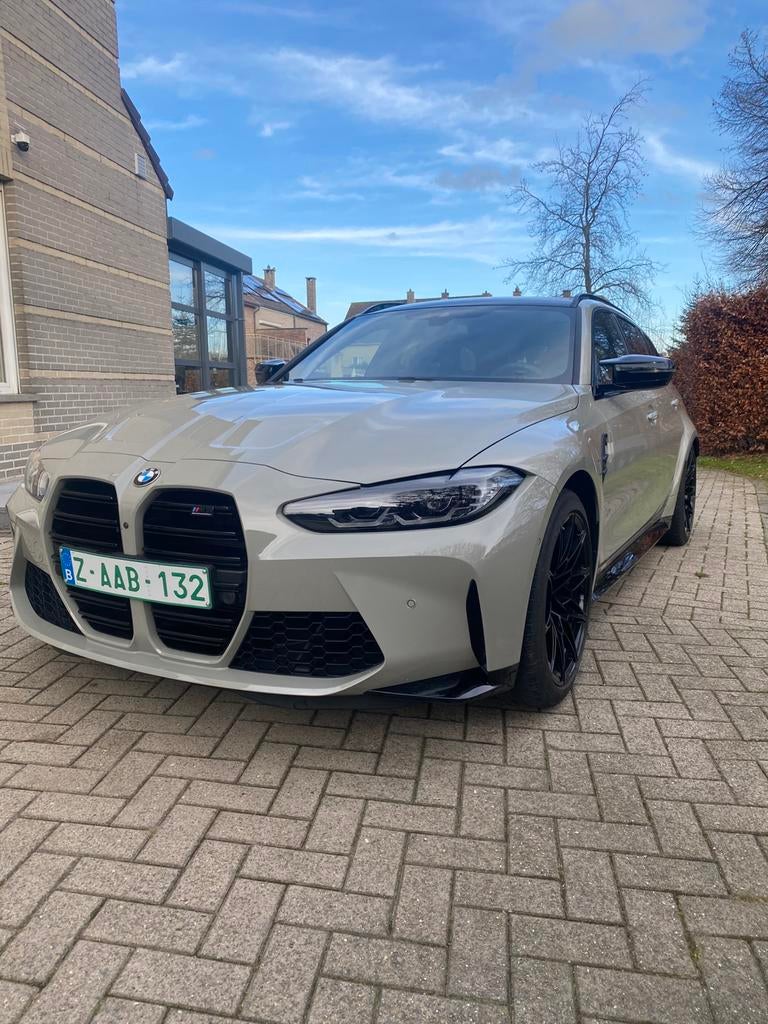 BMW M3 Competition Touring xDrive INDIVIDUAL MODEGRAU, Autos, Cuir, Argent ou Gris, Achat, 375 kW