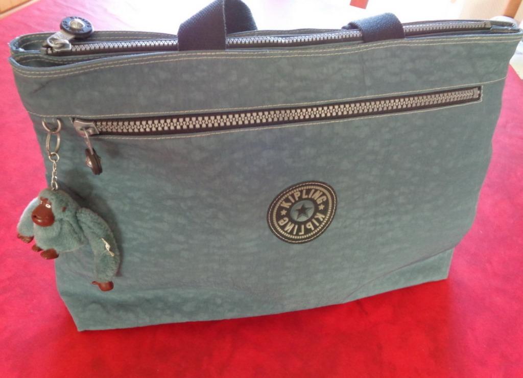 Sac bleu. Marque: "KIPLING"., Enlèvement ou Envoi, Comme neuf, Bleu, Autres types