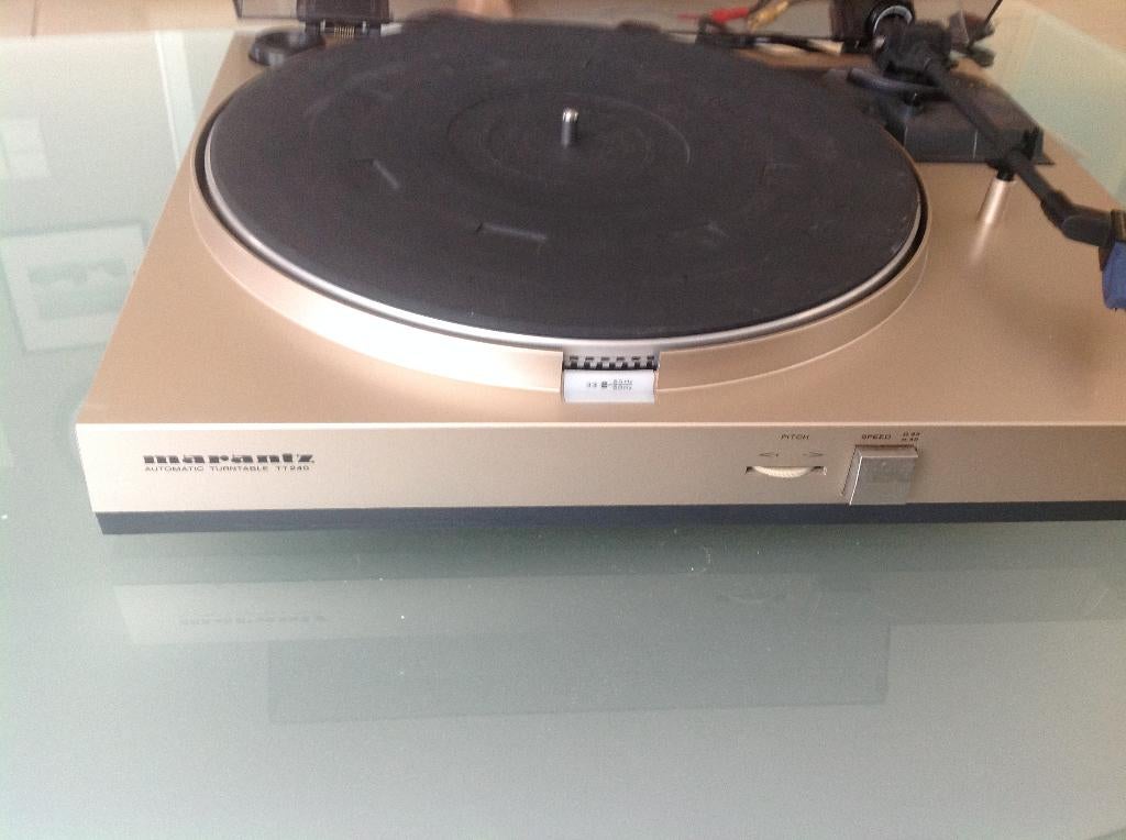 Lecteur de disques Direct Drive Marantz TT240, TV, Hi-fi & Vidéo, Enlèvement ou Envoi, Comme neuf, Tourne-disque, Autres marques