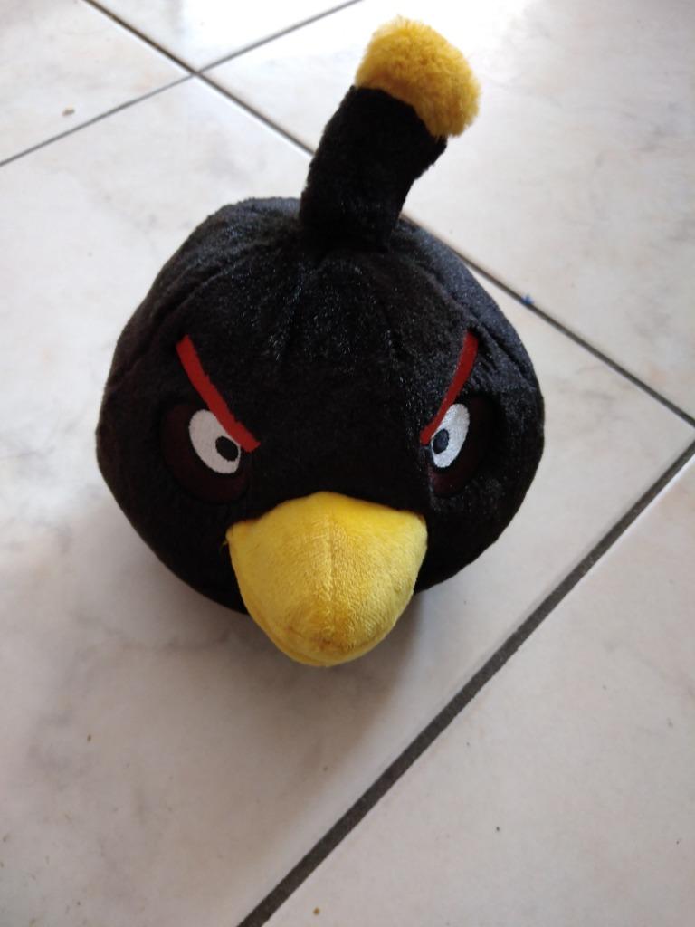 knuffel angry birds  1 grote  zwart (doos 50 ), Kinderen en Baby's, Speelgoed | Knuffels en Pluche, Ophalen of Verzenden, Nieuw
