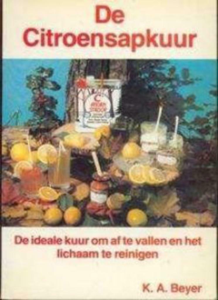 De citroensapkuur, Ophalen of Verzenden
