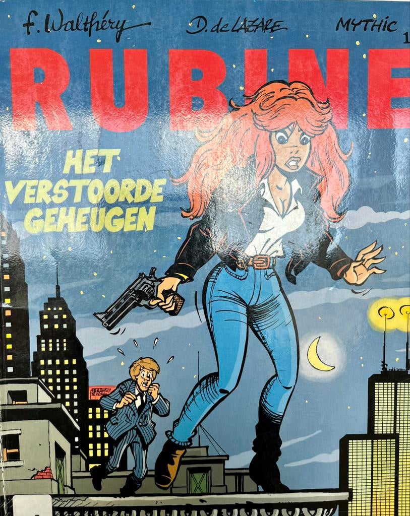 Rubine  Nummer 1 - Walthéry - Goede staat, Boeken, Stripverhalen, Ophalen of Verzenden, Zo goed als nieuw