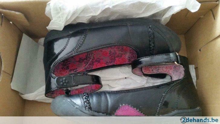 Zwarte ballerina's Vertbaudet mt 29, Envoi, Utilisé, Fille, Chaussures