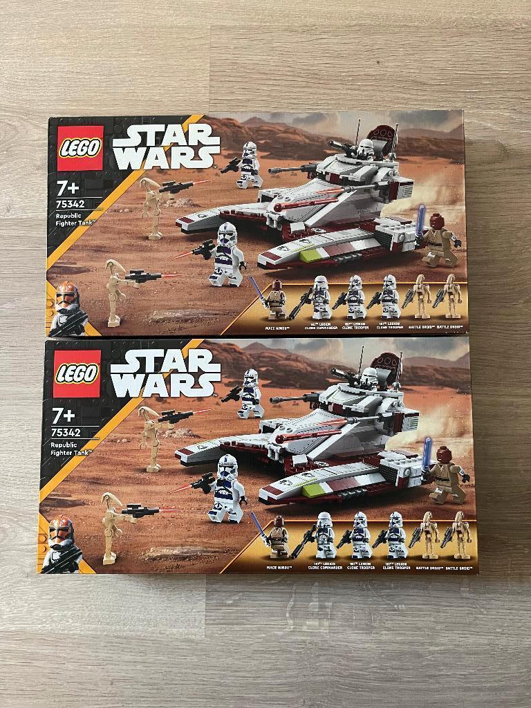 Republic Fighter Tank (set 75342), Kinderen en Baby's, Speelgoed | Duplo en Lego, Ophalen of Verzenden, Nieuw, Complete set, Lego