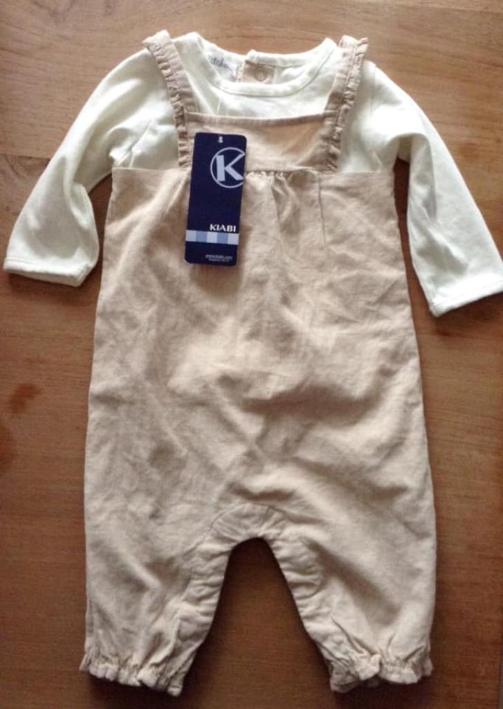 Salopette Kiabi bébé 3 mois, Garçon ou Fille, Enlèvement ou Envoi, Vêtements de nuit ou Sous-vêtements, Neuf