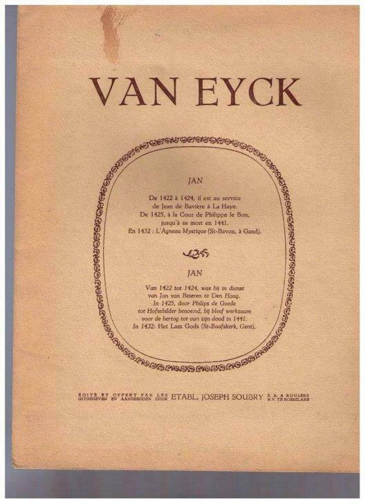 J. VAN EYCK - 2 Soubry reproducties, Boeken, Verzenden, Gelezen