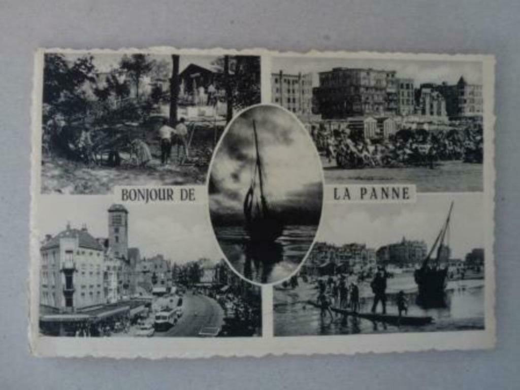 De Panne  Bonjour de La Panne, Envoi, Affranchie, Flandre Occidentale