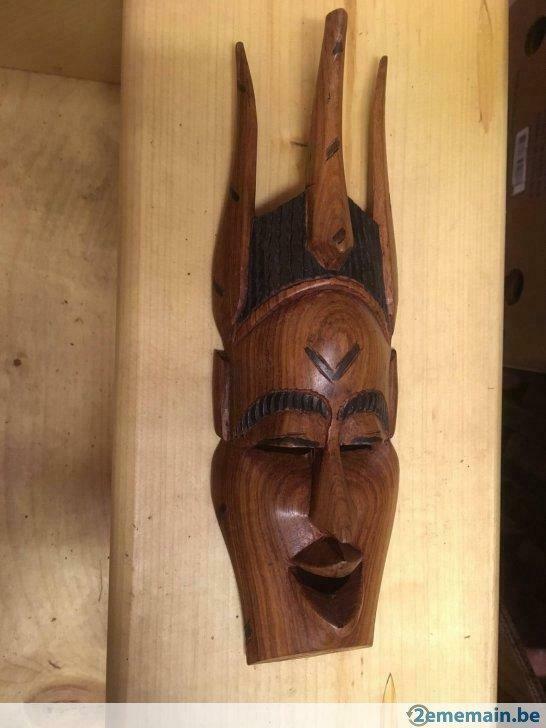 Très beau masque en bois., Antiquités & Art, Art | Autres Art