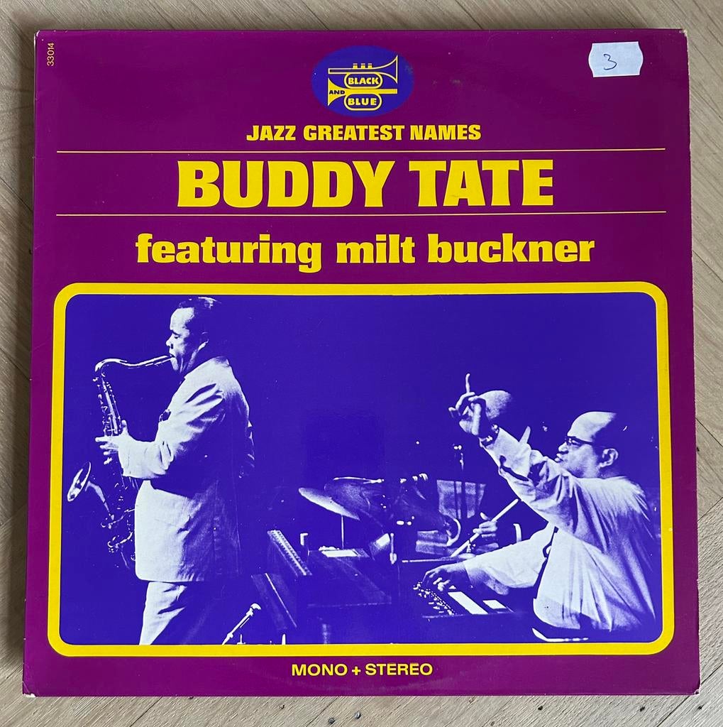 Buddy Tate lp, Ophalen, 1960 tot 1980, Gebruikt, 12 inch