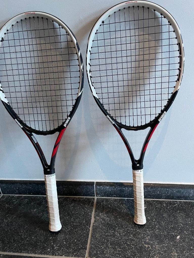 2 raquettes PRINCE Textreme Warrior 100 esp, Sports & Fitness, L2, Enlèvement ou Envoi, Raquette, Prince