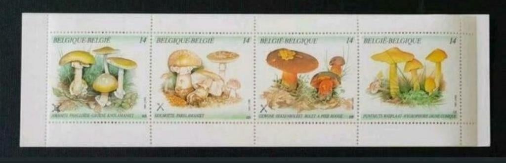 België: OBP 2418/21-B21 ** Natuur 1991., Postzegels en Munten, Postzegels | Europa | België, Frankeerzegel, Ophalen of Verzenden