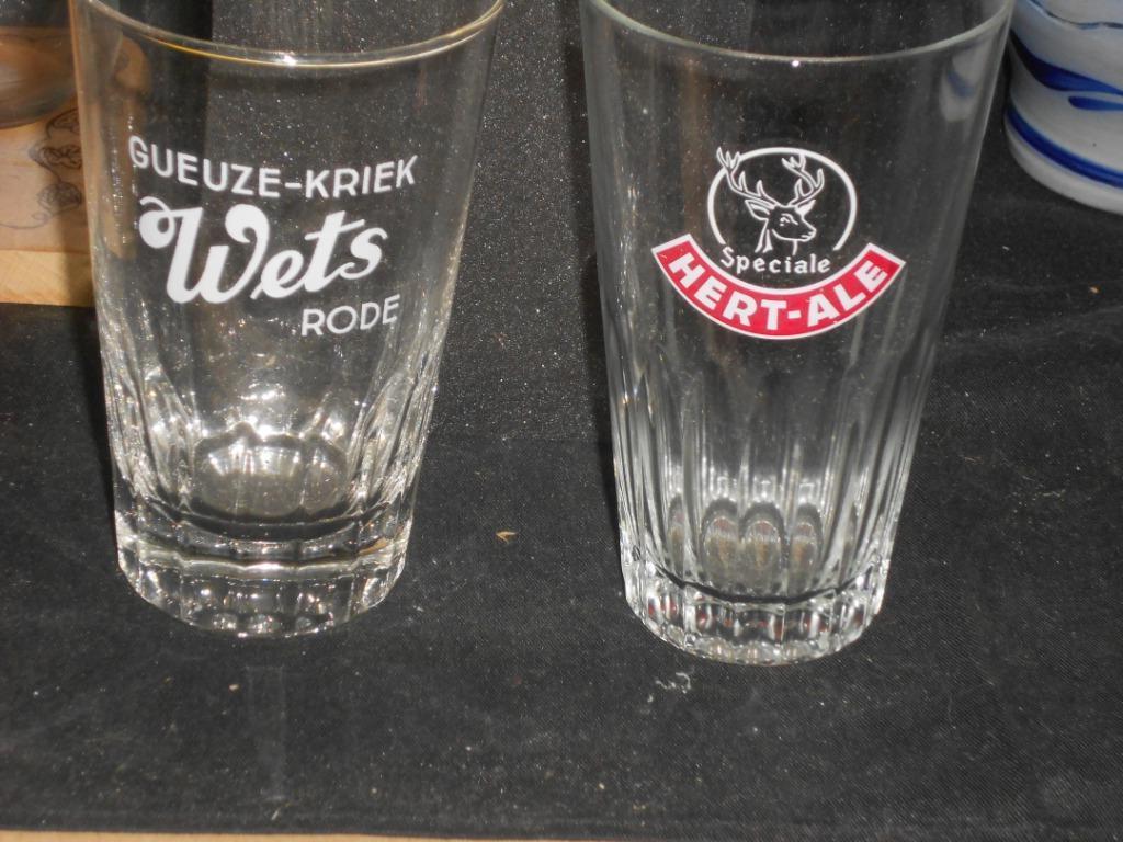 Gueuze.Kriek.Geuze.Lambic.Framboise.Cantillon.Van Malder, Verzamelen, Biermerken, Ophalen of Verzenden, Zo goed als nieuw, Glas of Glazen