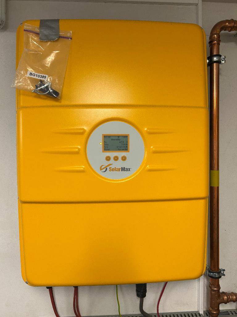 Solarmax 6MT2 Omvormer, Ophalen, Gebruikt, Compleet systeem, 200 wattpiek of meer