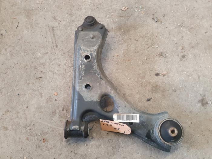 Draagarm links-voor van een Opel Corsa, Ophalen of Verzenden, 3 maanden garantie, Gebruikt, Opel