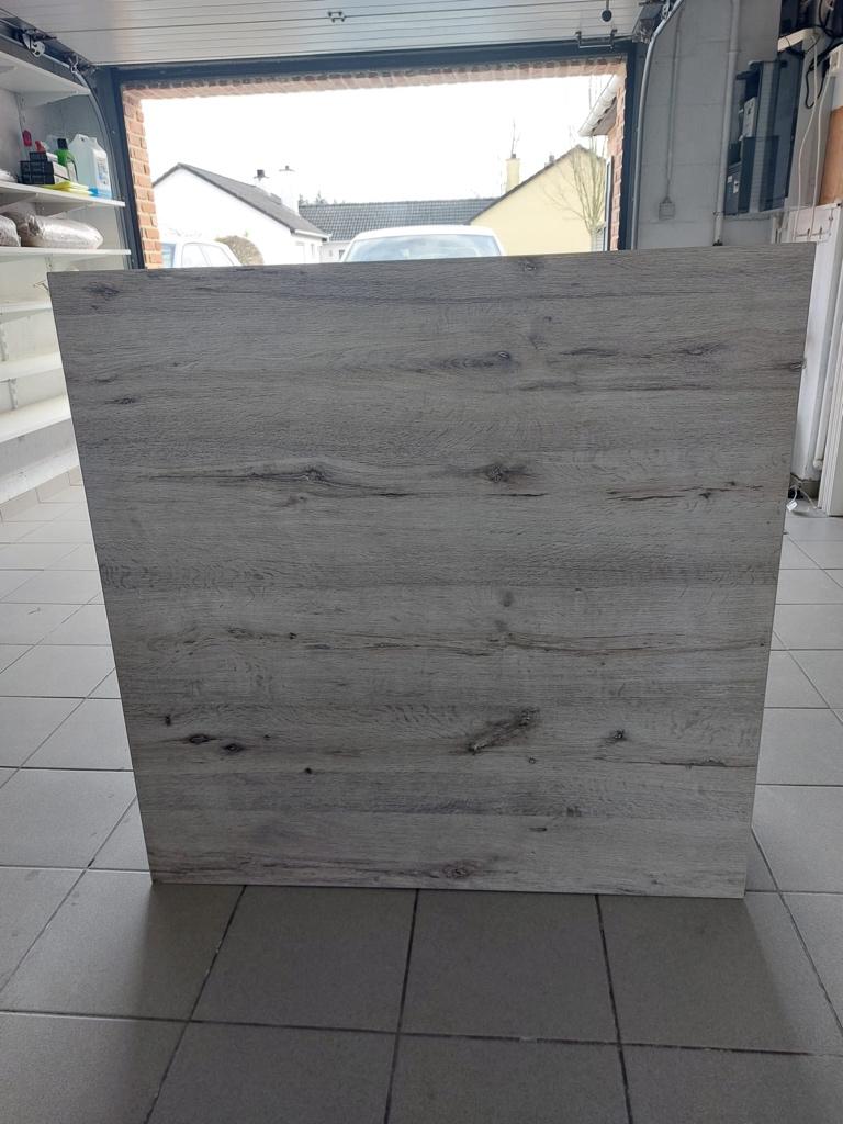 salontafel, Ophalen, Grijs wit modern, 50 tot 100 cm, Vierkant
