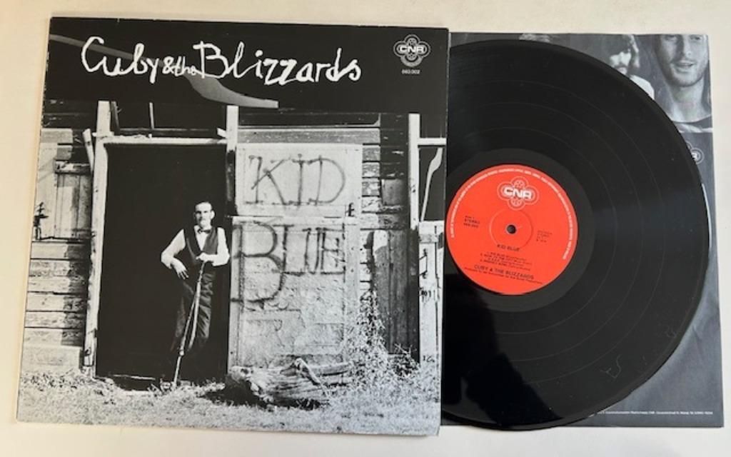 LP CUBY AND THE BLIZZARDS - KID BLUE - BLUES NEDERPOP, Cd's en Dvd's, 1960 tot 1980, Ophalen of Verzenden, Zo goed als nieuw, 12 inch