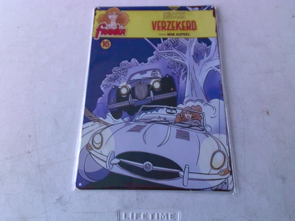 Metalen wandplaat franka, Boeken, Ophalen of Verzenden, Nieuw