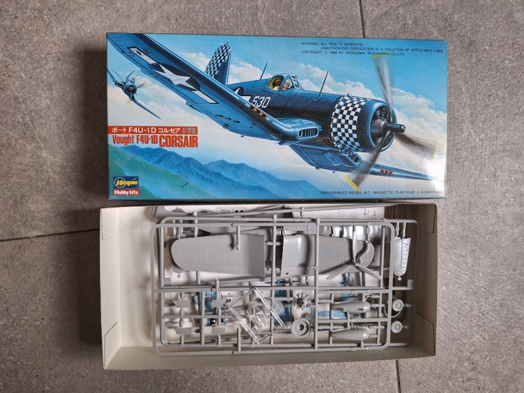 Hasegawa Vought F4U-1D Corsair, Hobby & Loisirs créatifs, Modélisme | Avions & Hélicoptères, Enlèvement, Hasegawa