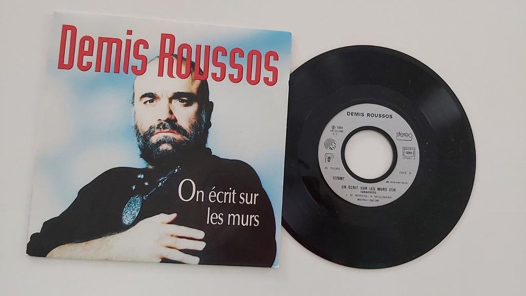 Demis Roussos  - On écrit sur les murs, Enlèvement ou Envoi, Comme neuf