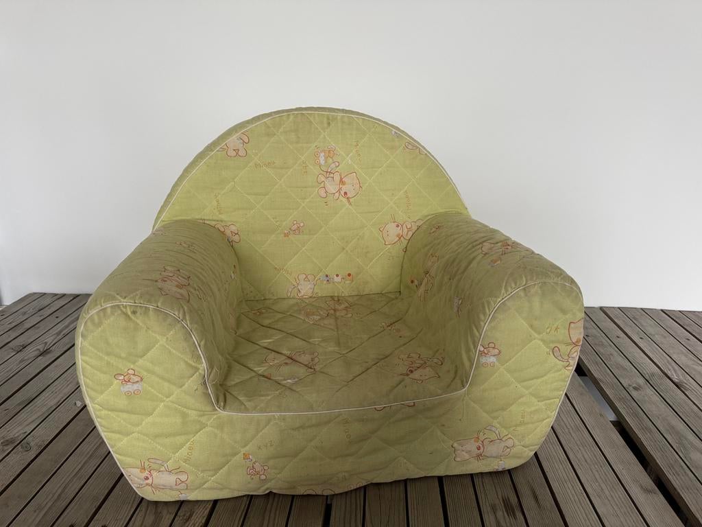 Siège fauteuil pour petit enfant, Enlèvement, Utilisé