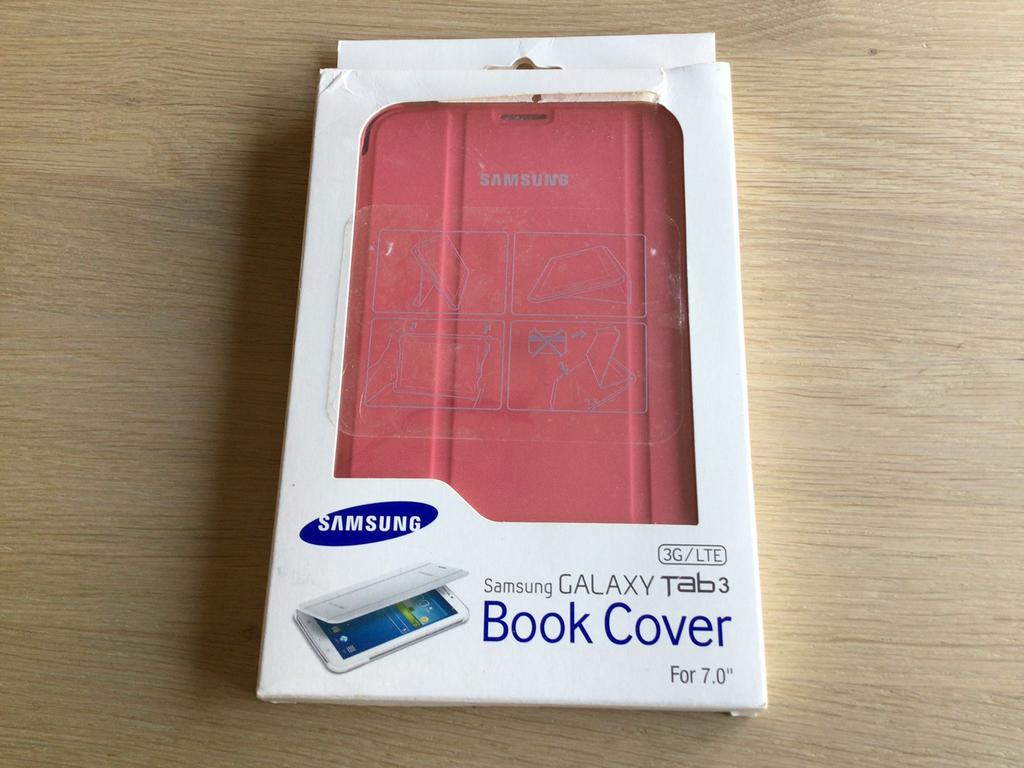 Couverture de livre Samsung Galaxy Tab 3, Neuf, Enlèvement ou Envoi, Protection faces avant et arrière, Samsung