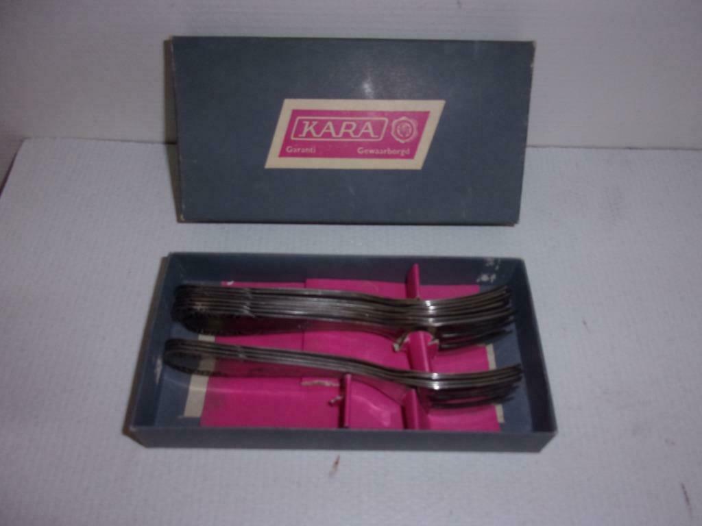 lot de 12 fourchettes à dessert, Maison & Meubles, Cuisine | Couverts, Enlèvement ou Envoi, Utilisé, Inox ou Chrome