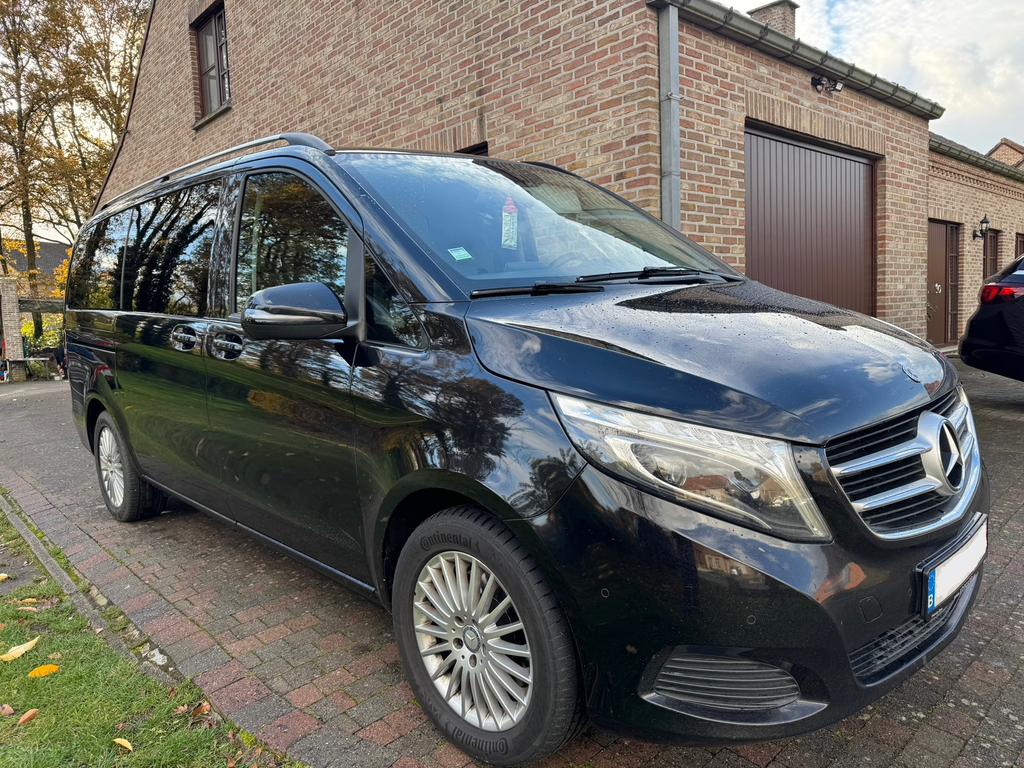 Mercedes V250d 4matic/Distronic/Btw/Leder/Camera/Ele.koffer, Autos, Camionnettes & Utilitaires, Cuir, Achat, Euro 6, Entreprise