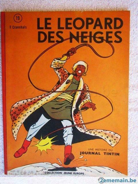 BD belge Le léopard des neiges. EO 1963, Enlèvement ou Envoi, Utilisé