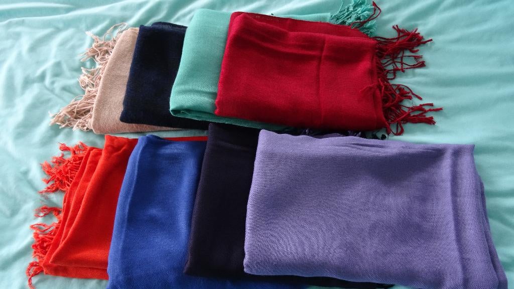 LOT DAMES SJAALS (8 STUKS), Kleding | Dames, Ophalen of Verzenden, Gedragen, Sjaal