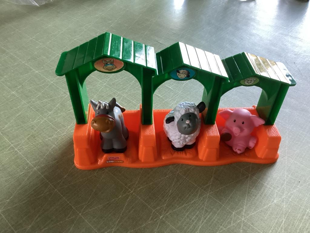 Fisher Price dieren stal animal stable M1764, Enlèvement, Comme neuf, Set de jeu