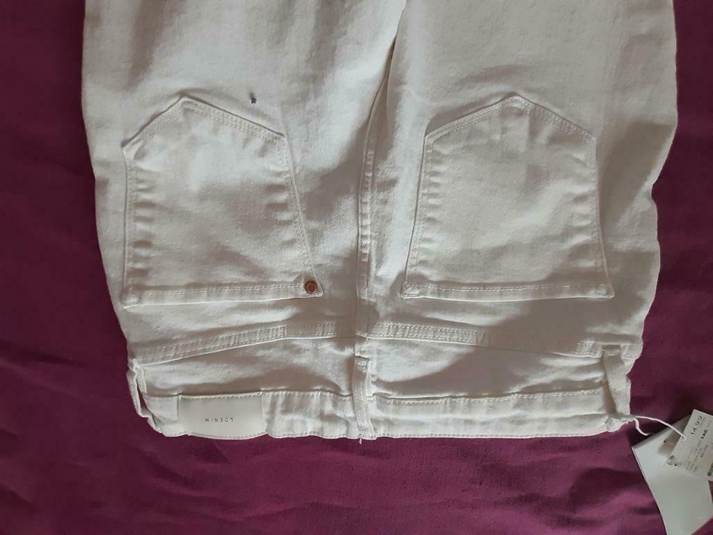 Witte denimbroek, Meisje, H&M, Nieuw, Ophalen