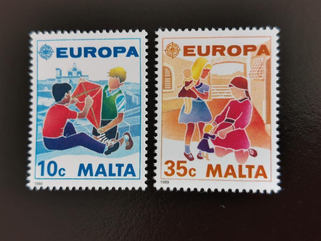 Malta 1989 - Europa CEPT - speelgoed **, Ophalen of Verzenden, Malta, Postfris