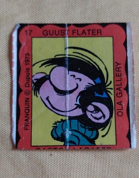Autocollant Ola Gallery : Lagaffe, Enlèvement ou Envoi, Comme neuf