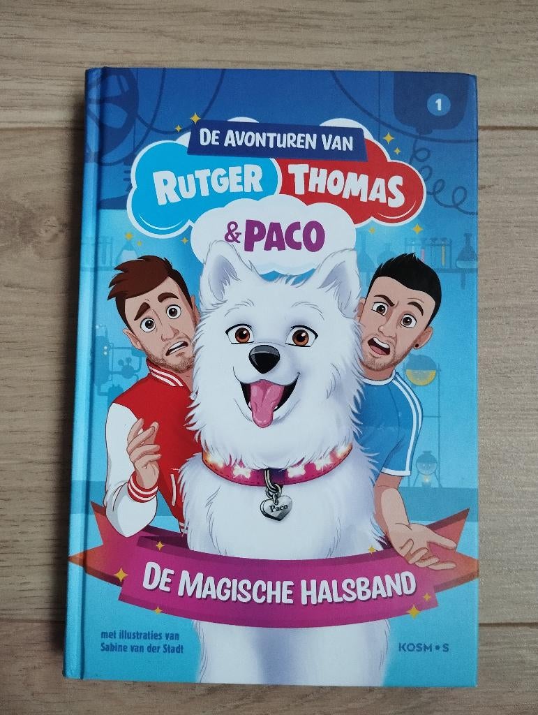 Pakket 4 boeken van De avonturen van Rutger ,Thomas & Paco, Enlèvement, Comme neuf, Rutger Vink; Thomas van Grinsven, Fiction général