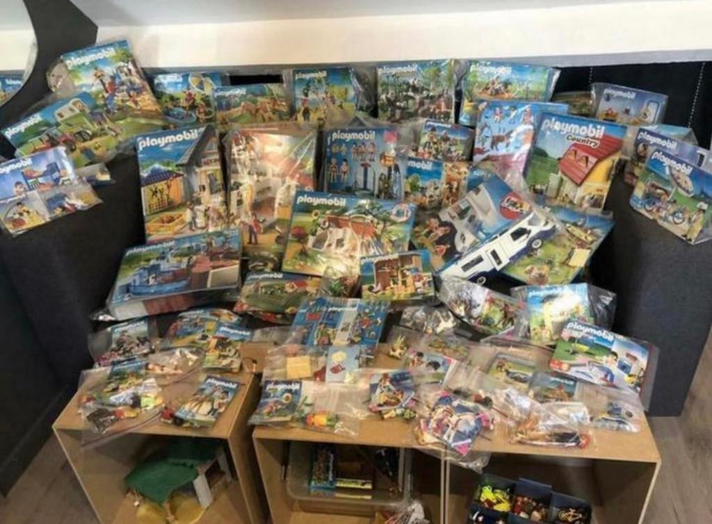 Zeer groot lot Playmobil, Ophalen, Zo goed als nieuw