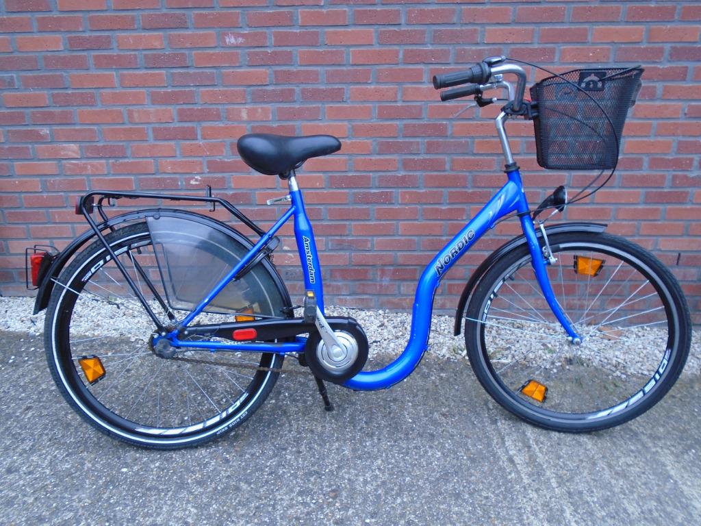 Fiets met lage instap '' Nordic Amsterdam '', Fietsen en Brommers, Ophalen of Verzenden, Gebruikt