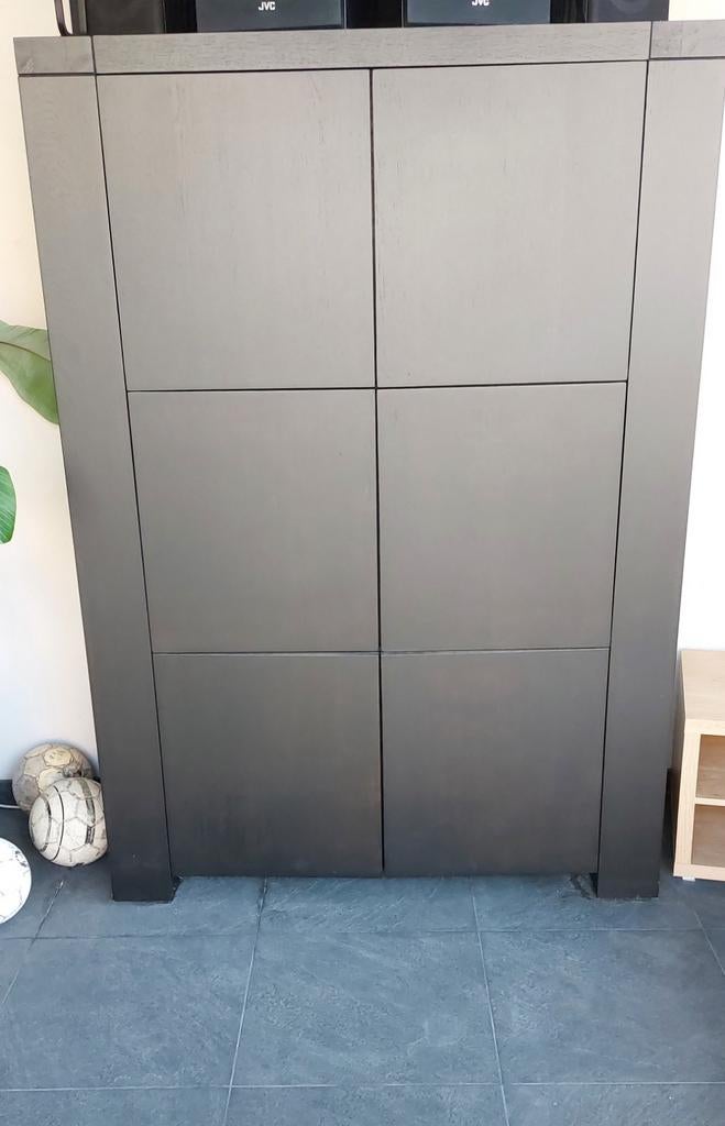 Kast in tropisch hardhout, Ophalen, Zo goed als nieuw