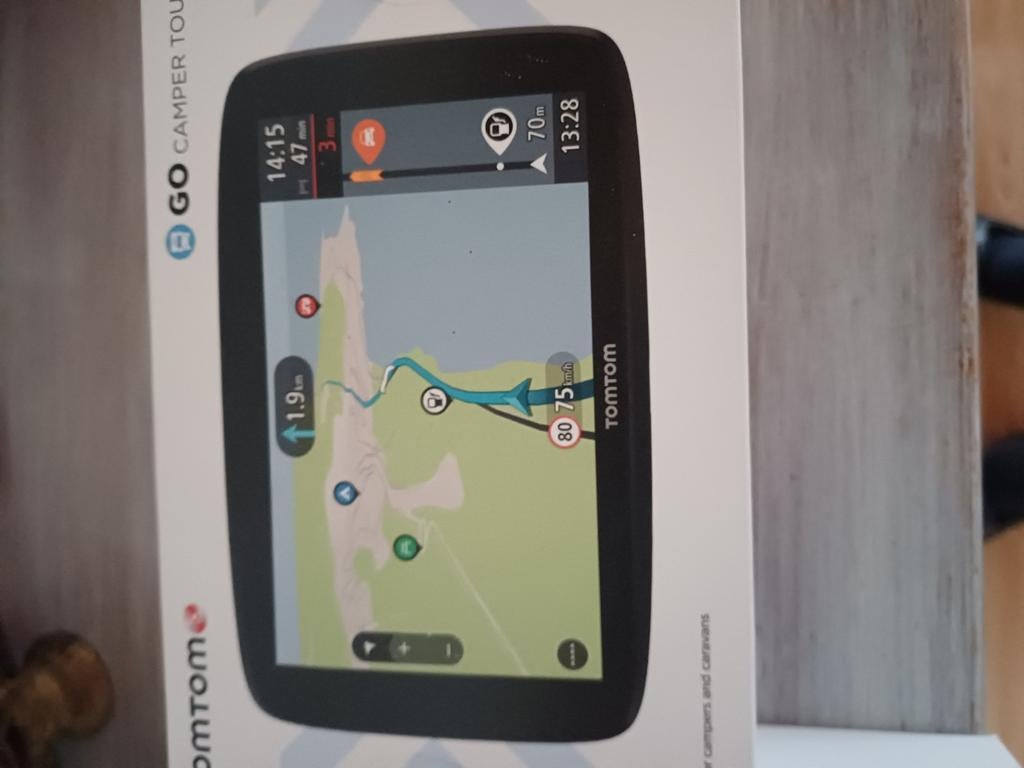 Tomtom voor mobilhome, Ophalen, Zo goed als nieuw
