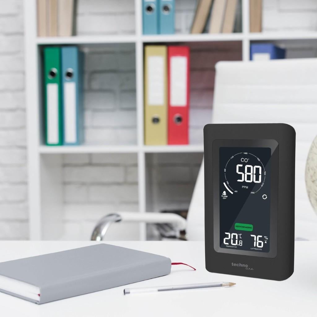 Technoline CO2-meter-luchtkwaliteitsmeter-TL-WL1030 nwpr:99€, Electroménager, Équipement de traitement de l'air, Enlèvement ou Envoi