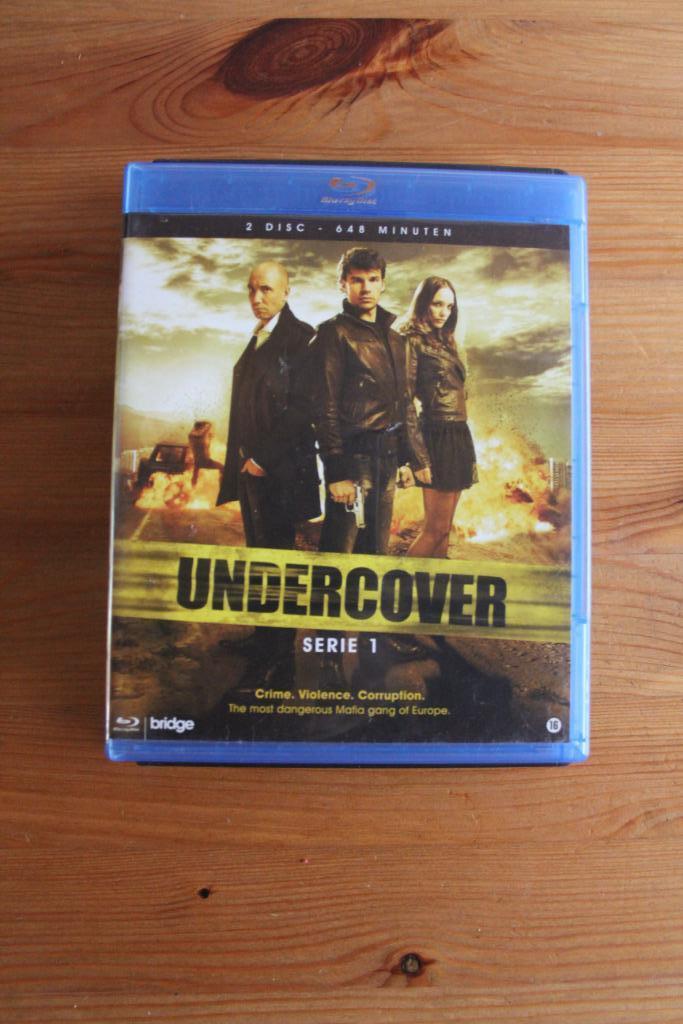 Undercover   serie 1-2              blu-ray, Vanaf 16 jaar, Ophalen of Verzenden, Zo goed als nieuw, Actie en Avontuur