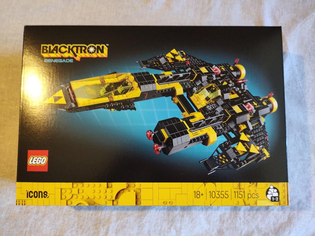 Lego Icons 10355 (Blacktron) + GWP 40580, Enlèvement ou Envoi, Neuf, Ensemble complet, Lego